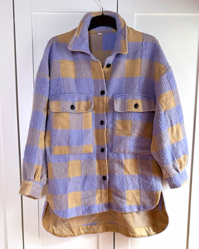 Shein damen jacke kariert - jacke,