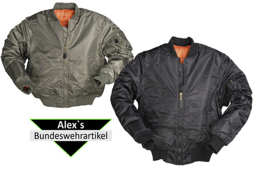 Bomberjacke typ ma1 3xl - ma1, xs-3xl