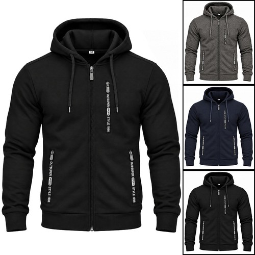 Herren kapuzenjacke zip hoodie - herren,