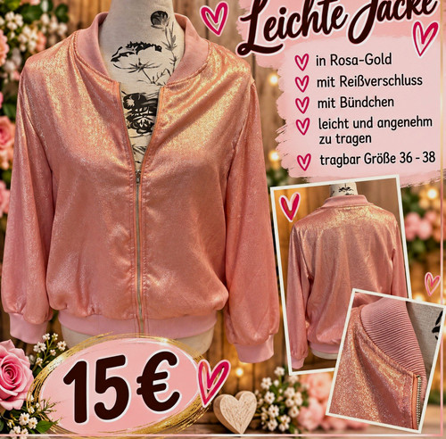 Damen bomberjacke rosa - damen,