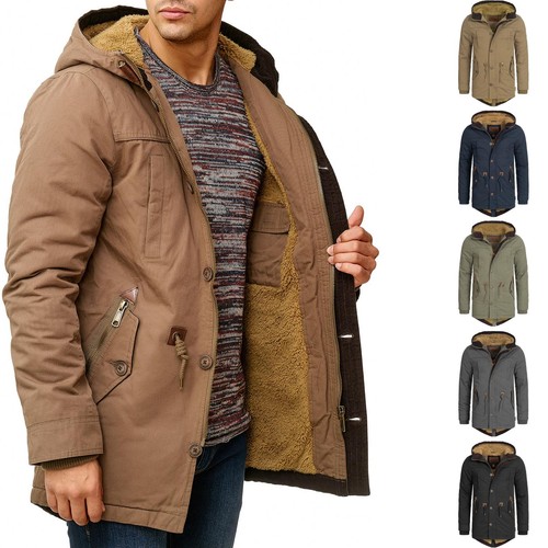 Indicode herren winterjacke - herren,