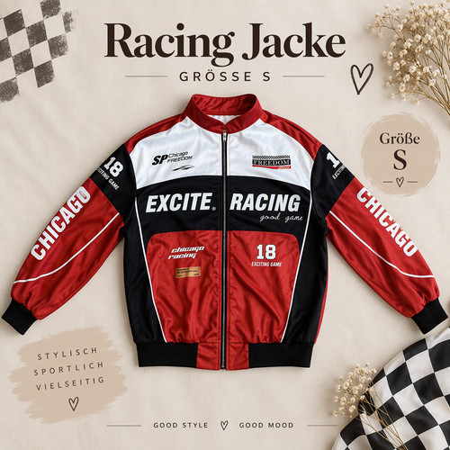 Racing jacke rot - racing, |