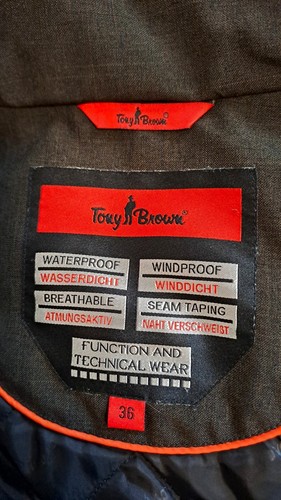 Tony brown damen parka - brown,