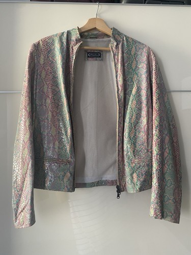 Bielini damen lederjacke kurz - lederjacke,