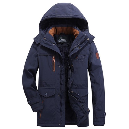 Herren winterjacke parka mit - herren,