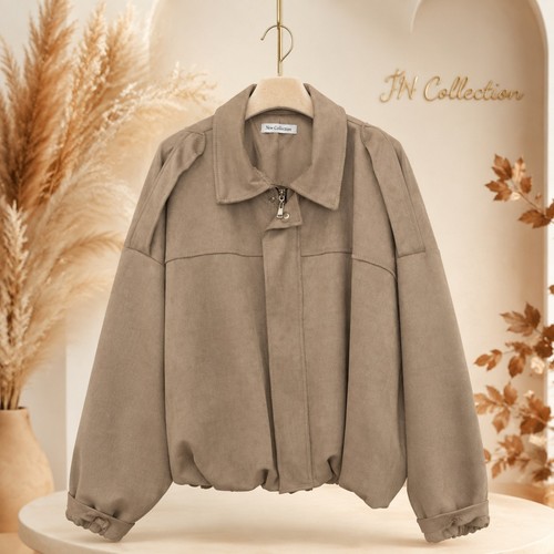 Damen oversize bikerjacke - damen,