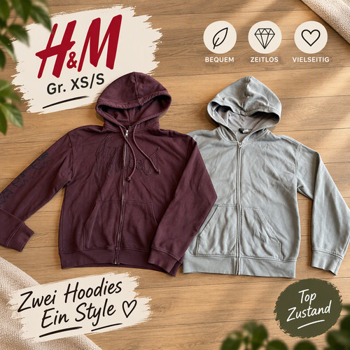 Kapuzenjacke hoodie gr - h&m,