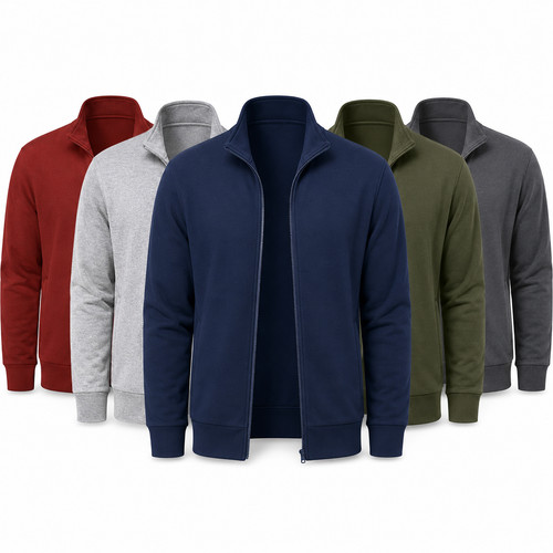 Herren sweatjacke mit - sweatjacke,