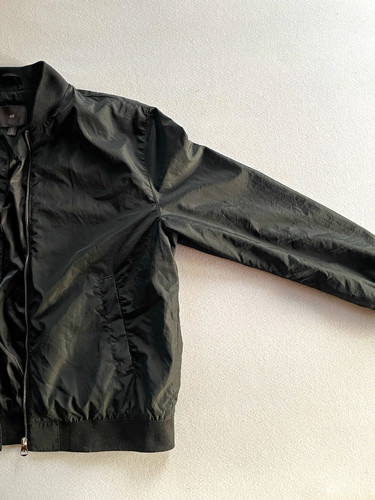 Bomberjacke schwarz l - bomberjacke,