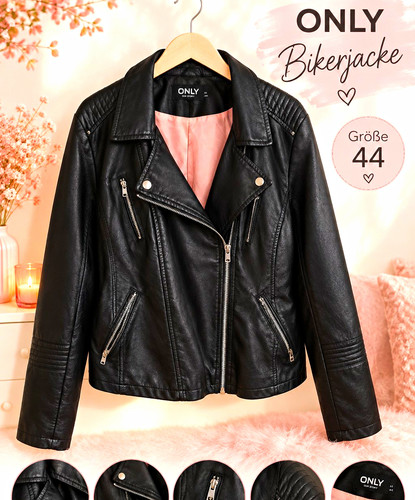 Only damen bikerjacke - only,