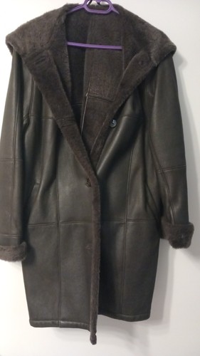 Leder parka damen - leder,