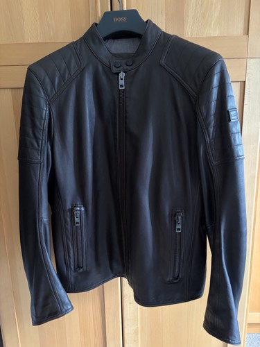 Lederjacke herren von - herren, hugo