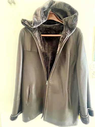 Luxus lammfelljacke wendejacke - luxus,