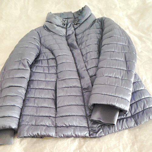 Damen steppjacke kurz grau - damen,