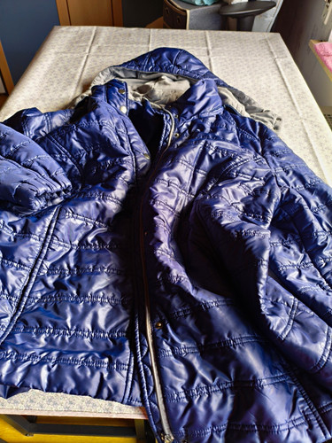 Damen steppjacke blau - damen, gr.