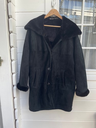 Wildlederjacke innen fell - innen,