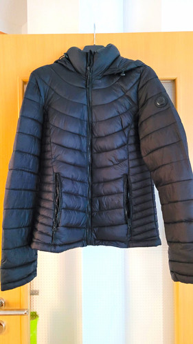 Amisu steppjacke damen - steppjacke, schwarz
