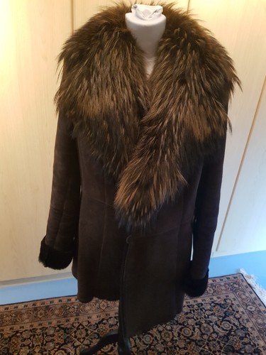 Gewachsene lammfelljacke mit - lammfelljacke,