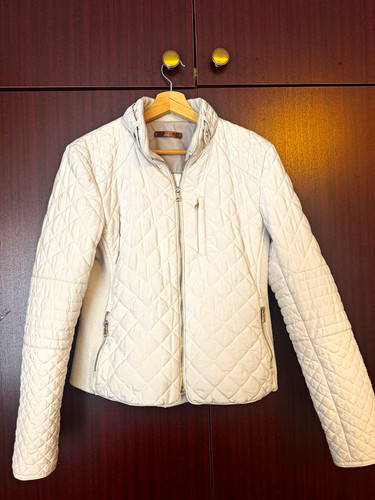 Damen steppjacke beige - beige, kurz
